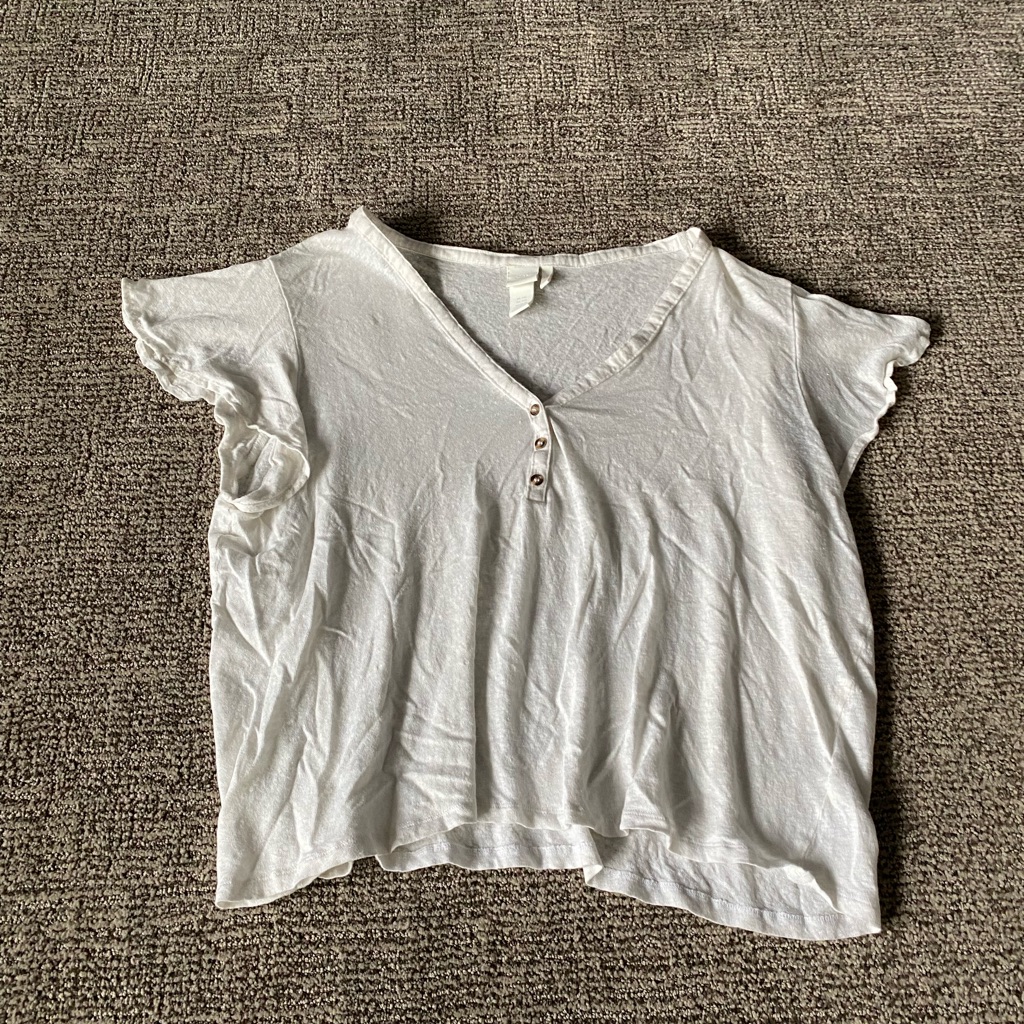 H&M Button Tee